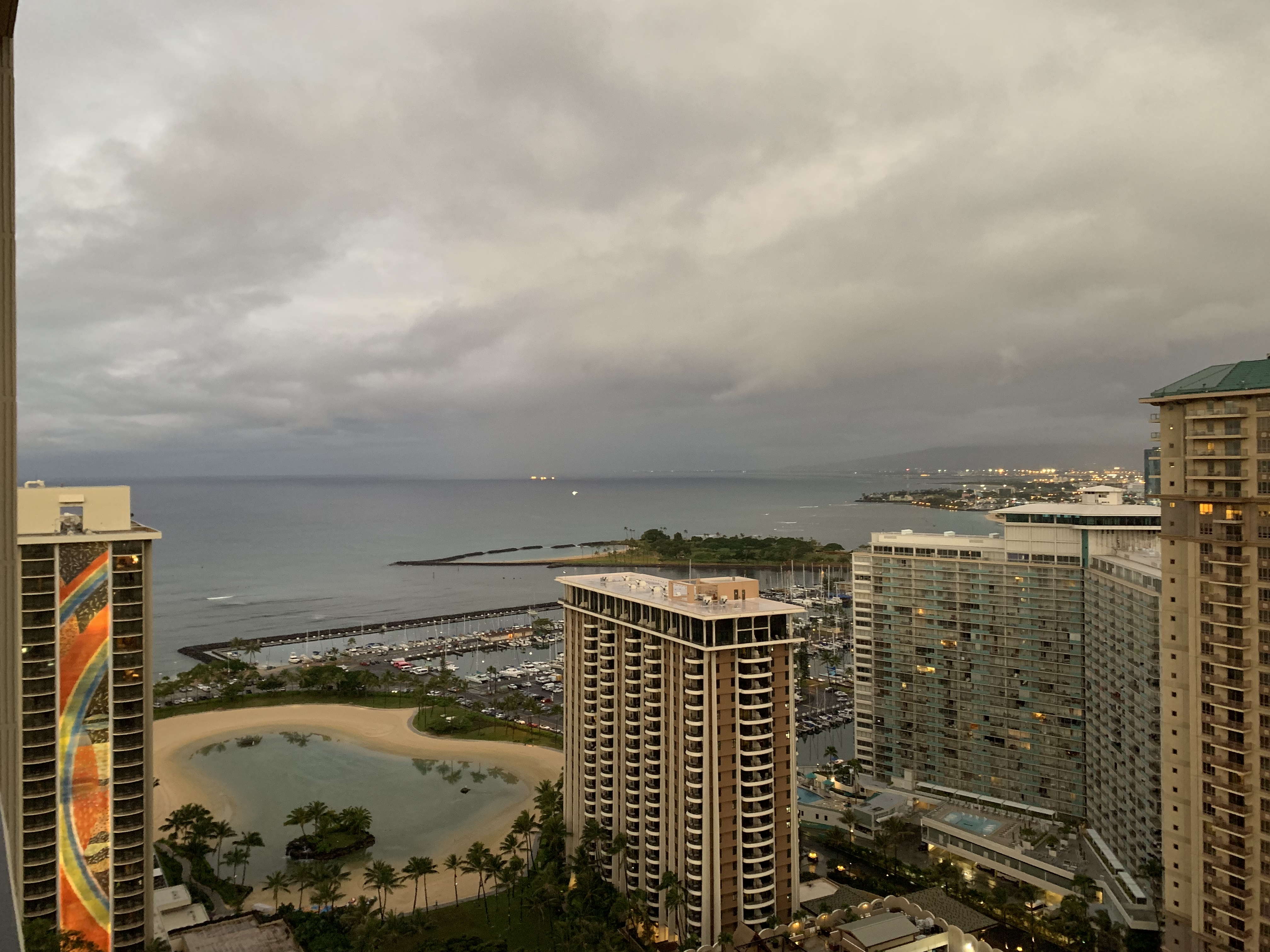 The conference was held in Hilton Hawaiian Village Waikiki Beach Resort, a sprawling complex of hotel, restaurants, convention hall, and a beach too!